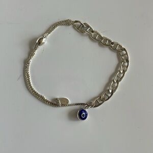 Alex and Ani Evil Eye Pull Chain Bracelet